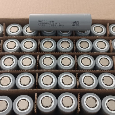 2600mAh Li Ion Cylindrical Rechargeable Battery 18650 Li Ion Low Temperature