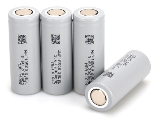 NCA Cathode Low Temperature 18650 Cylindrical Lithium Cells Large Capacity