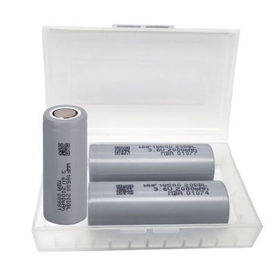 18500 Ultra Low Temperature Battery 3.6V 2000mAh Cylindrical Li Ion Battery