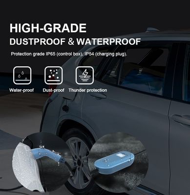 Single Phase Home Charge Point AC Electric Vehicle Charger For Household