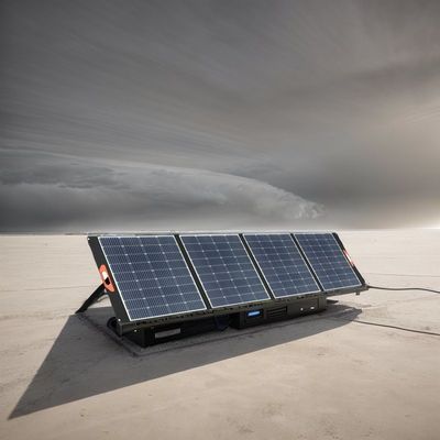 Flexible Foldable Lightweight 60W Sunpower Solar PV Panel with Monocrystalline Silicon