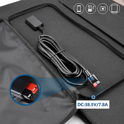 285.2*63.8*2.5cm Monocrystalline Silicon Foldable Solar Panel for Disaster Situations