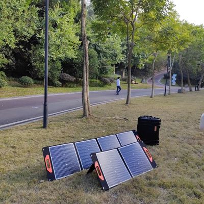 CE Certified Solar Panel Generator 120W Portable Solar Panels For Camping