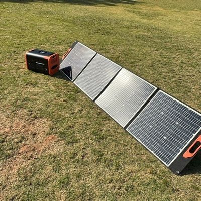 Foldable Photovoltaic Panel 120W Solar Power Station for Travel and Camping Needs