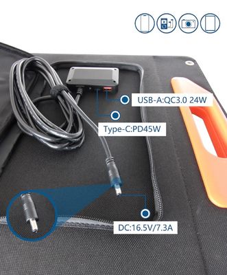 Flexible Green Energy Powered UB-120 Solar Panel Bag for Portable Charging Solutions
