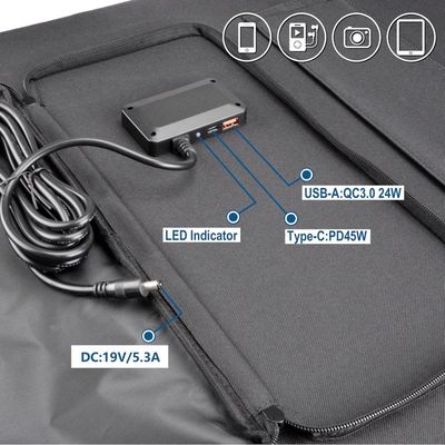Condition 100W 17.7V Flexible Solar Panel for Charger Monocrystalline Silicon Material