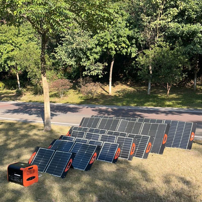 22.8% Conversion Efficiency and Foldable 200W Solar Panels for Outdoor RV Excursions