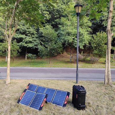 22.8% Conversion Efficiency and Foldable 200W Solar Panels for Outdoor RV Excursions