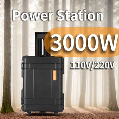 3kw Power Banks Charger Built-in Pure Sine Wave Power Station for Customized Request