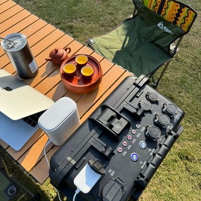 Portable Energy Storage Lithium Battery Power Bank for Camping and Home Charging Station