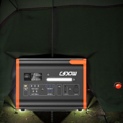 Pure Sine Wave Inverter AT22 2200W LCD Portable Power Supply for Home Outdoor Camping