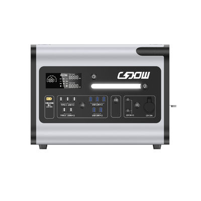 2048wh Solar Power Station with Inverter Panel and 220V AC Output Portable Power Supply