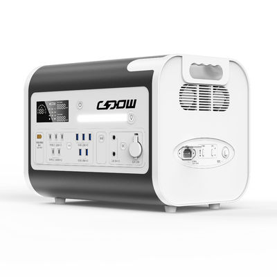 2048wh Solar Power Station with Inverter Panel and 220V AC Output Portable Power Supply