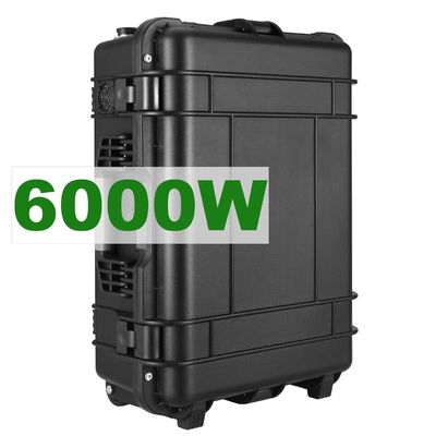 6000W Ternary Lithium Battery Solar Generator Power Station for Outdoor Activities