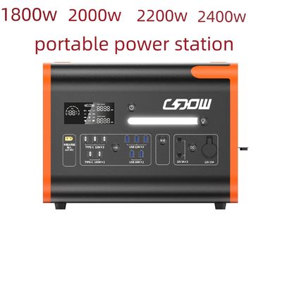 Wireless Charging 15W Emergency Backup 2200W Portable Energy Storage Power Station Samples