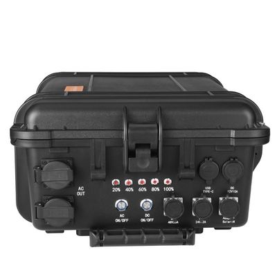 Portable 3000W Solar Power Station with LiFePO4 Battery and Pull Rod Customized Request