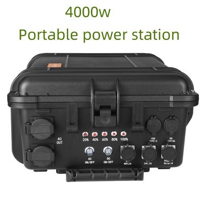 The 4000W 220V LiFePO4 Multi-Functional Mobile Power Station for Emergency Situations