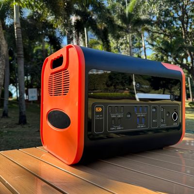Wireless Charging Portable Power Station for Outdoor Emergency Backup Camping LiFePO4