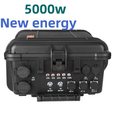 Outdoor Camping Portable Power Station with LiFePO4 Lithium Battery and Customization