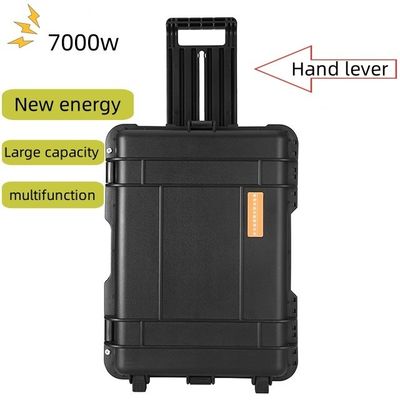 Aviation Socket Portable Solar Generator 7000W Uninterruptible Power Supply 110V-220V