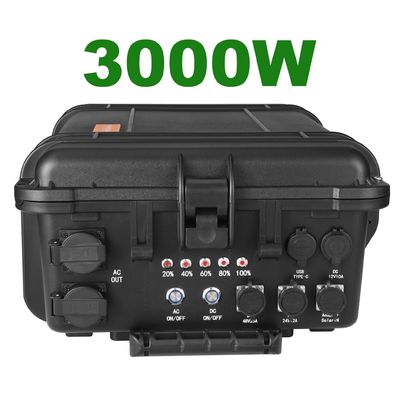 LT-30 3000wh Portable Solar Power Supply for Outdoor Emergency Backup Generators