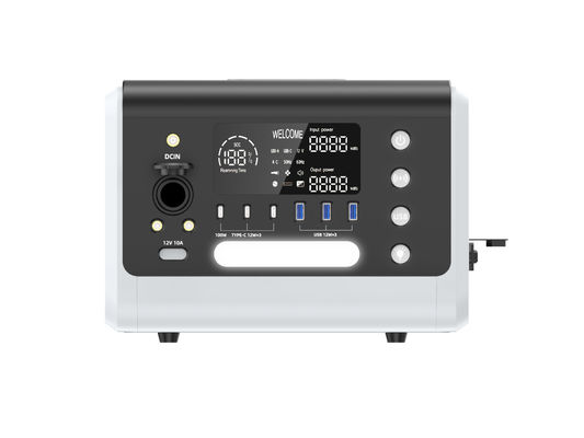 Multi-Scene 600W Portable Power Supply with Wireless Charging and LiFePO4 Battery