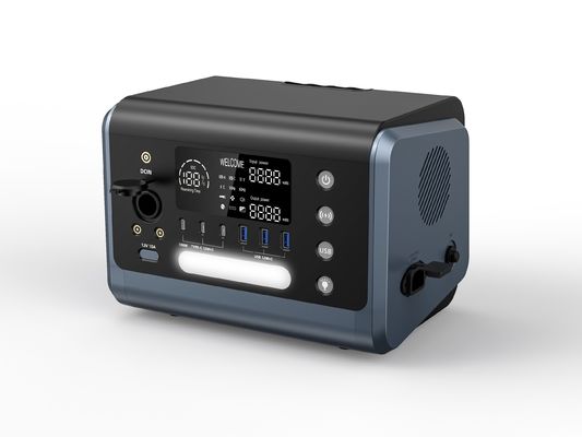 Multi-Scene 600W Portable Power Supply with Wireless Charging and LiFePO4 Battery