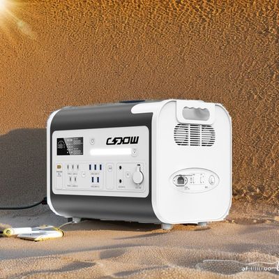 25kg Portable Solar Power Station 2200W-2400W Solar Generator with 2048wh Capacity