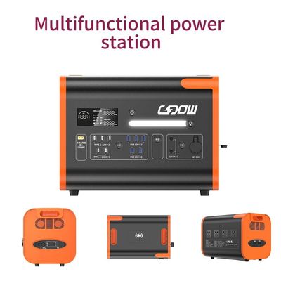 600W 1800W 2000W Portable Lithium Iron Phosphate Battery for Solar Wind Power Station