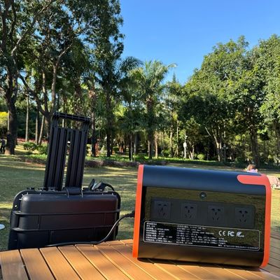 ABS PC Aluminum Alloy Shell Emergency Power Station 220V Mobile Generator AC Output