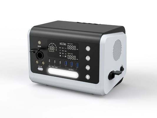 600W Solar System Portable Power Station with Security Protection and Charger