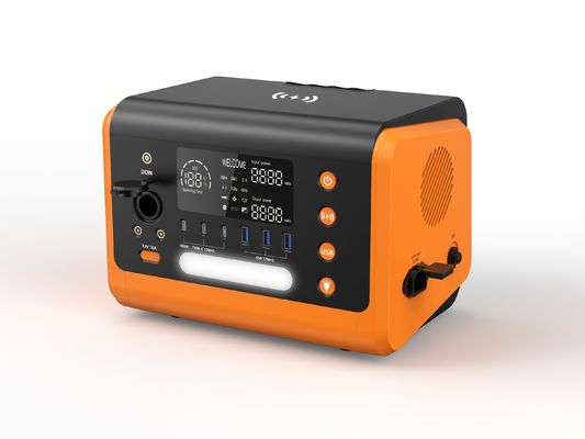 600W Solar System Portable Power Station with Security Protection and Charger