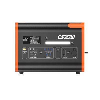 4400W Peak Power Solar Portable Power Station with BMS Protection and Pure Sine Wave