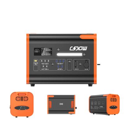 LiFePO4 Output Type 2000W Portable Solar Generator 2200W Solar Power Station for Home