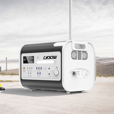 High-Power Rechargeable Mobile Power Station Black with Orange Request Customization