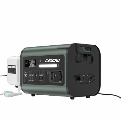 High-Power Rechargeable Mobile Power Station Black with Orange Request Customization