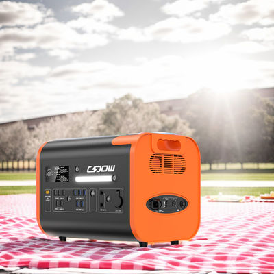 Outdoor Mobile Power 2000W Portable Power Station with Type-C and UL94V Shell Material