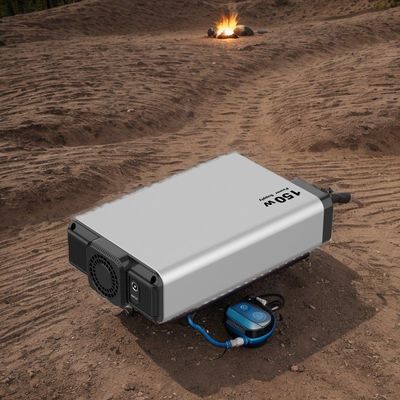 Home Emergency Compact Solar Generator 150W Portable Lithium Power Station
