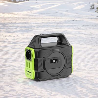 110V 300W Portable Fast Charging Station with LCD Display and 8000mAh Battery Capacity