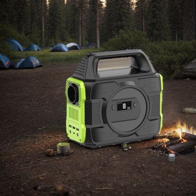 110V 300W Portable Fast Charging Station with LCD Display and 8000mAh Battery Capacity