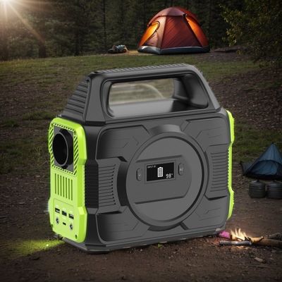 110V 300W Portable Fast Charging Station with LCD Display and 8000mAh Battery Capacity