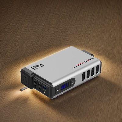 150W 110V 220V Portable Power Station AC Output For Emergency Backup