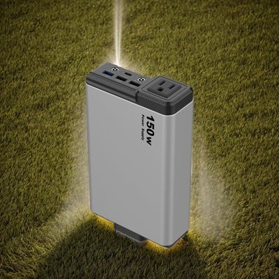 32000mAh Lithium Ion Portable Power Station 150W Output 220V AC 50Hz/60Hz Customization