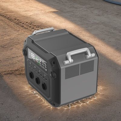 High- 2500W 2340wh 110V 120V Solar Generator with ABS Aluminium Profile Shell Material