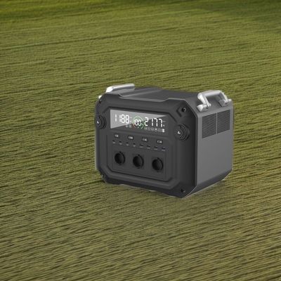 High- 2500W 2340wh 110V 120V Solar Generator with ABS Aluminium Profile Shell Material