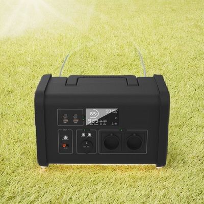 700W AC Output Emergency Power Reserve Solar Input Portable Energy Storage Power Station