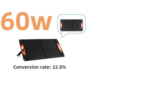 60W 100W 200W All Black Solar Module  With Monocrystalline Silicon
