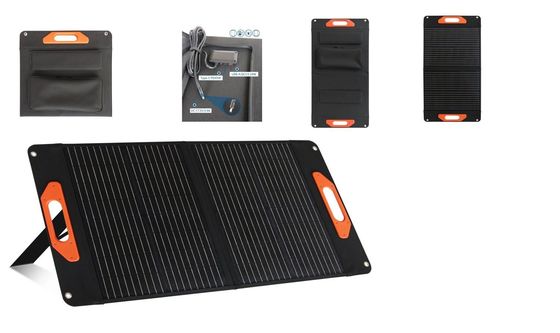 Black Single Crystal Solar Panel 100W Single Crystalline Silicon Solar Cell