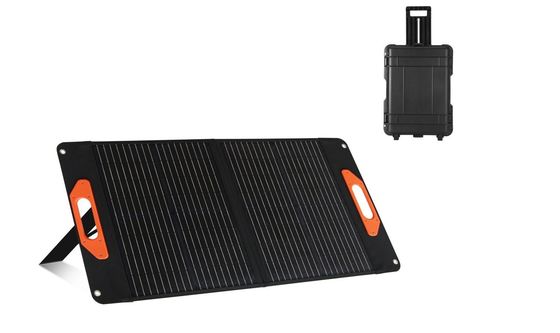 Black Single Crystal Solar Panel 100W Single Crystalline Silicon Solar Cell