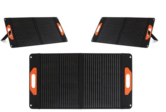 Hot 100W Monocrystalline Silicon Solar Panels Open size 169.8*43.1*3.2cm/66.9*17*1.3in